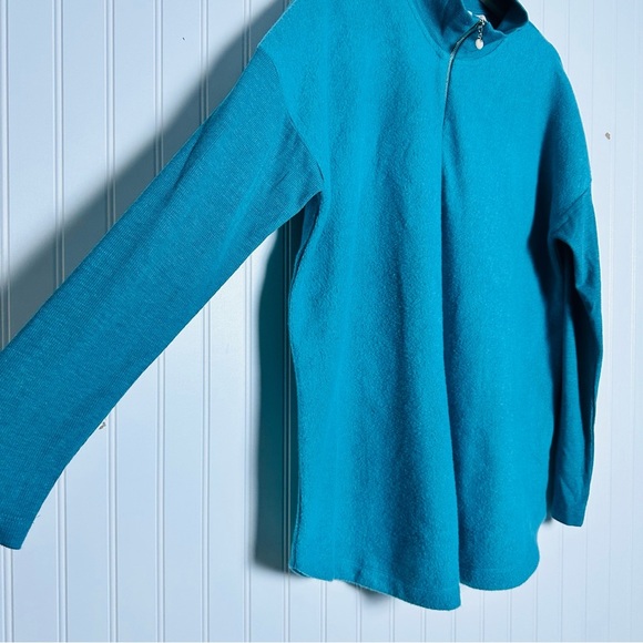Soft Surroundings Adalyn Pullover Tunic Size XL Quarter-Zip Top Lightweight - Picture 7 of 13